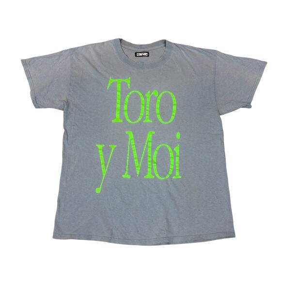 Toro Y Moi Garamond Short Sleeve T Shirt Men's Large - Picture 1 of 9